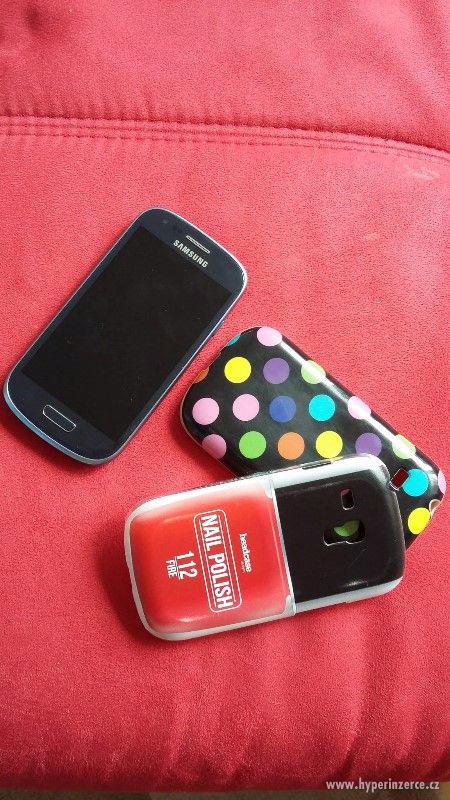 Prodám telefon samsung galaxy S3 mini i s kryty - foto 1