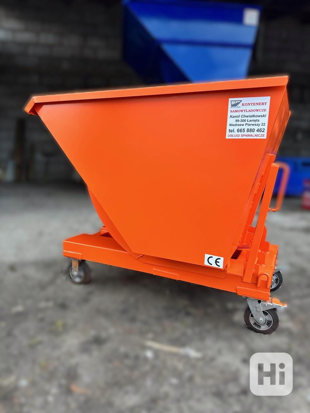 Pojemnik samoopróżniający 0,5m3, kontener - foto 1