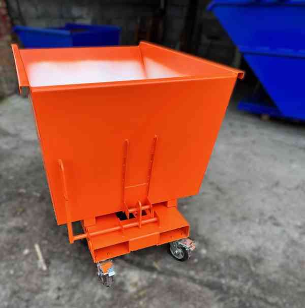 Pojemnik samoopróżniający 0,5m3, kontener - foto 2