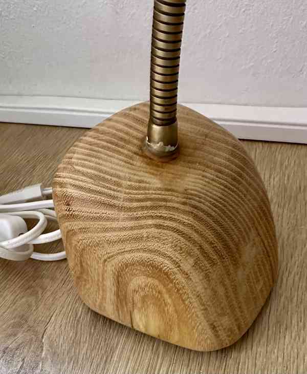 UPCYCLING el lampa AUTORSKÝ ORIGINÁL ocel akát TOP! - foto 3