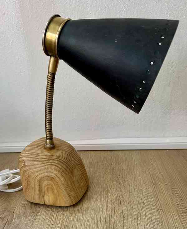 UPCYCLING el lampa AUTORSKÝ ORIGINÁL ocel akát TOP! - foto 2