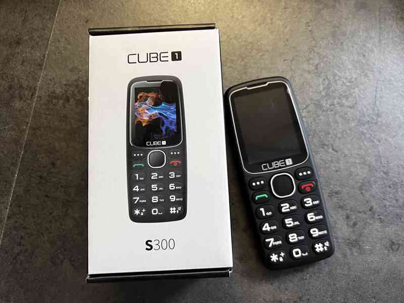 CUBE 1 S300 telefon pro seniory  - foto 3
