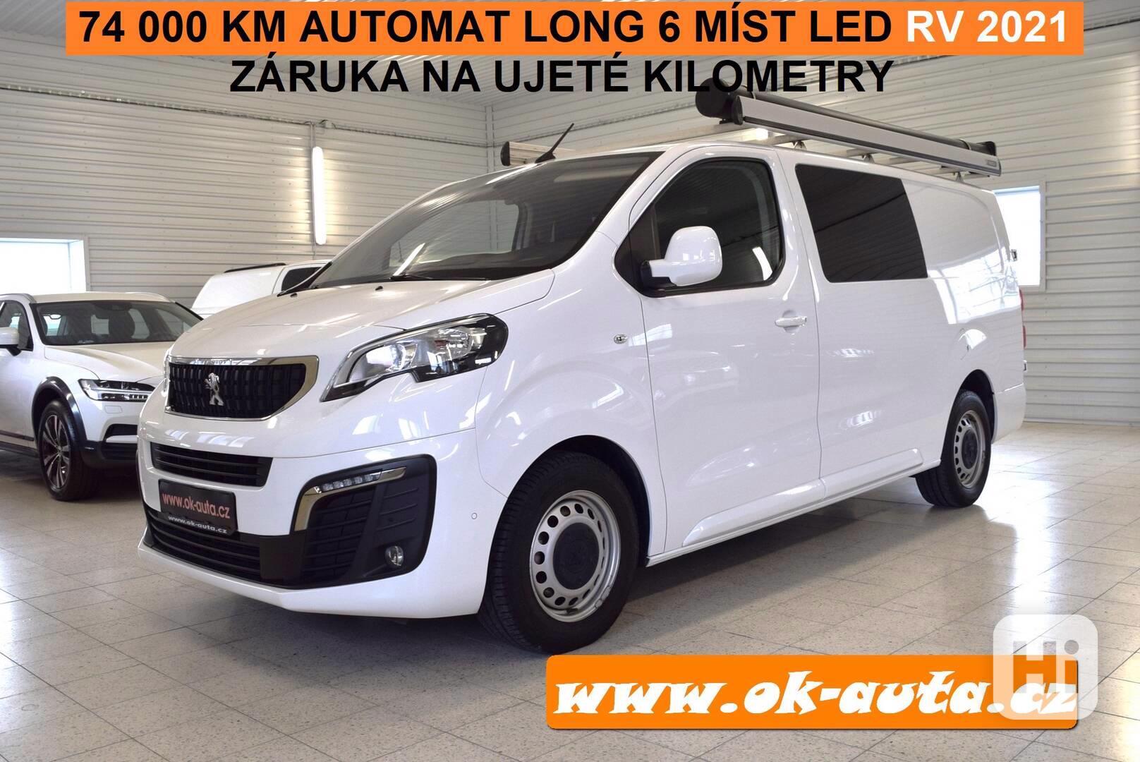 Peugeot Expert 2.0 HDI AUTOMAT LED 6 MÍST L3 2021-DPH - foto 1