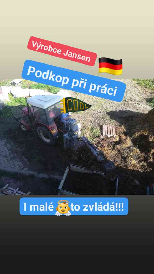 Jansen BHSM-225 Podkop za traktor - foto 8
