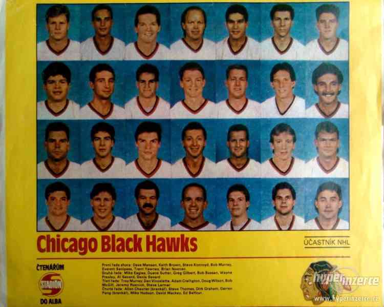 Chicago Black Hawks - NHL - čtenářům do alba - foto 1