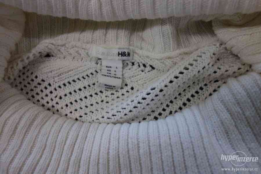 Prodám dámský svetr/rolák. H&M Vel.L (č.67) - foto 3