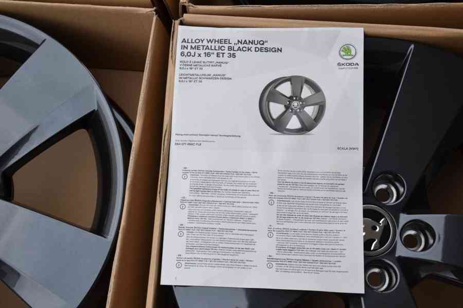Škoda Kamiq/Scala, S.Arona– NOVÉ 16 originál Alu disky 6x16, - foto 19