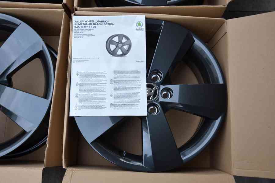 Škoda Kamiq/Scala, S.Arona– NOVÉ 16 originál Alu disky 6x16, - foto 18