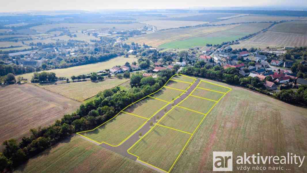 Prodej stavebního pozemku pro rodinný dům, 1750 m2 - Vysoká - Strážnice, okr. Mělník - foto 2