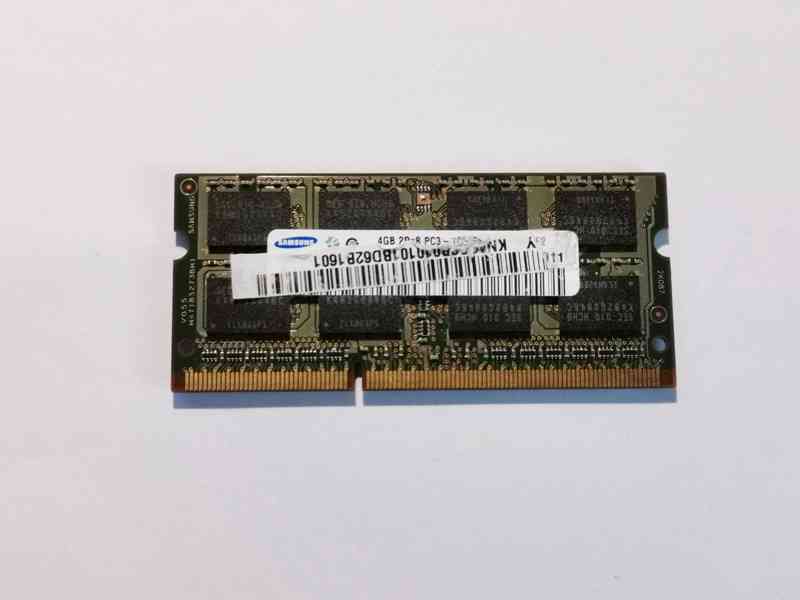 4GB RAM SODIMM DDR3-1333 pamět Samsung pro notebook - foto 1