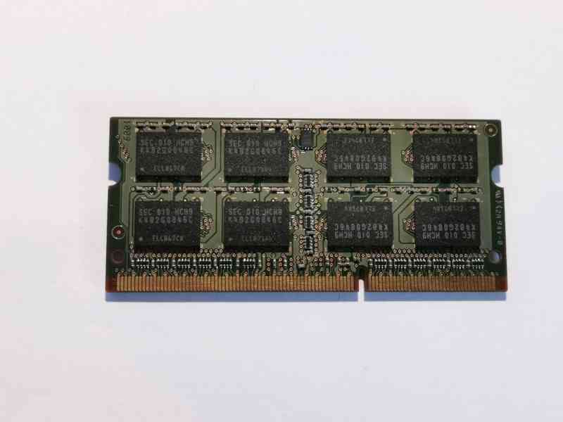 4GB RAM SODIMM DDR3-1333 pamět Samsung pro notebook - foto 2