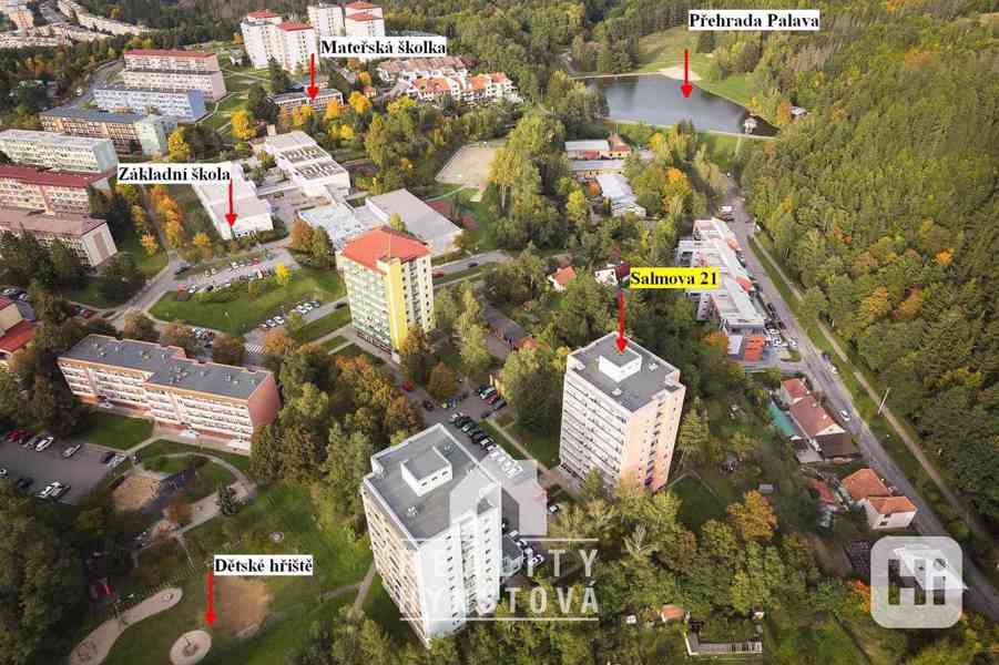 V žádané lokalitě Blansko -Sever byt  3+1 v OV, kousek od přehrady Palava; CPÚ 81  m2 , ul. Salmova, - foto 20