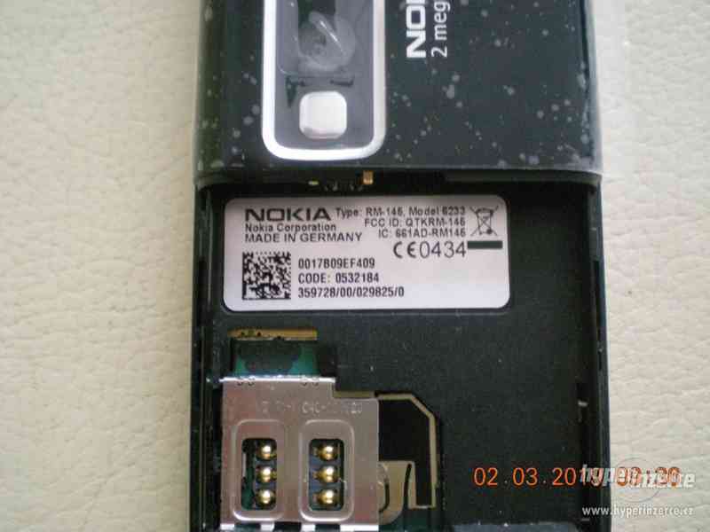 Nokia 6233 - historické telefony z r.2006 od 50Kč - foto 11