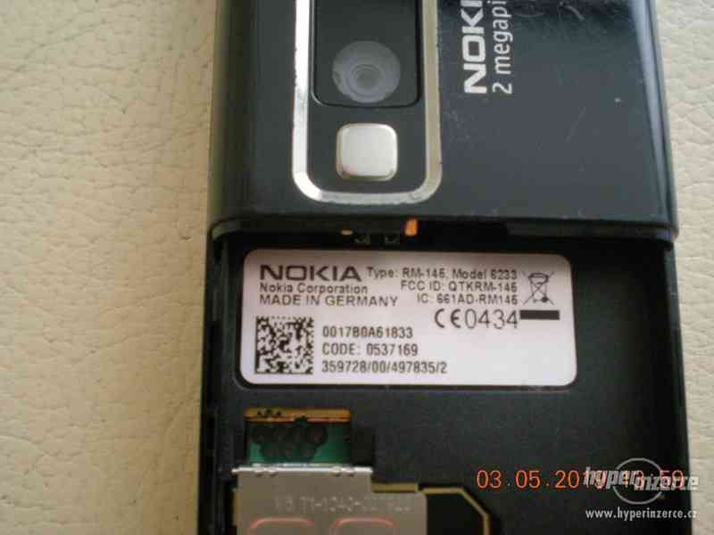 Nokia 6233 - historické telefony z r.2006 od 50Kč - foto 21
