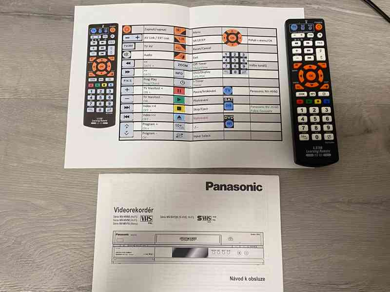 Videorekordér PANASONIC NV-HV60, přehrává i S-VHS - foto 9