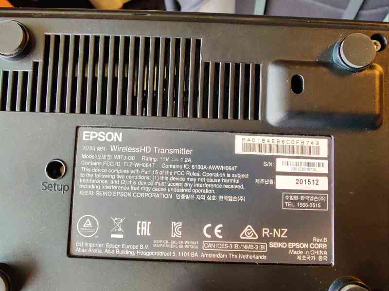 Projektor EPSON EH TW6600W - foto 10