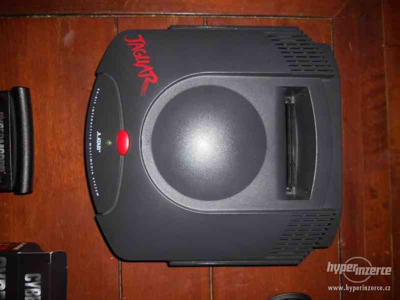 Rarita herní konzole Atari Jaguar + hra Cybermorph - foto 5
