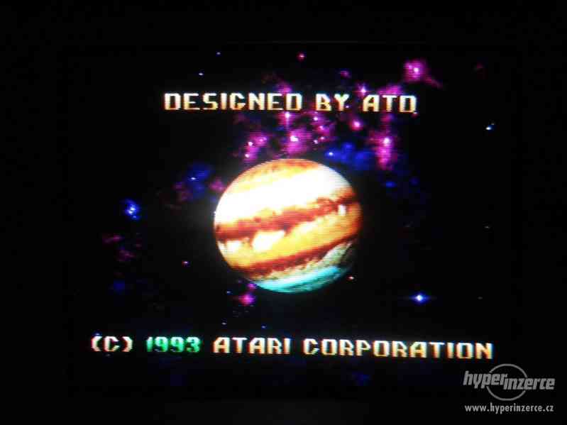 Rarita herní konzole Atari Jaguar + hra Cybermorph - foto 7
