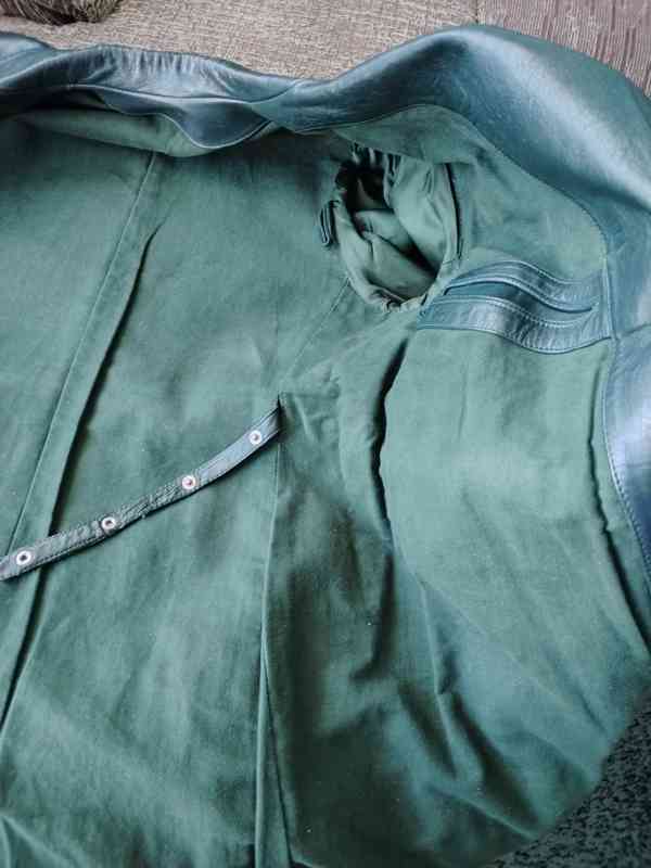 Vintage vojenský kožený kabát WW2 - foto 6