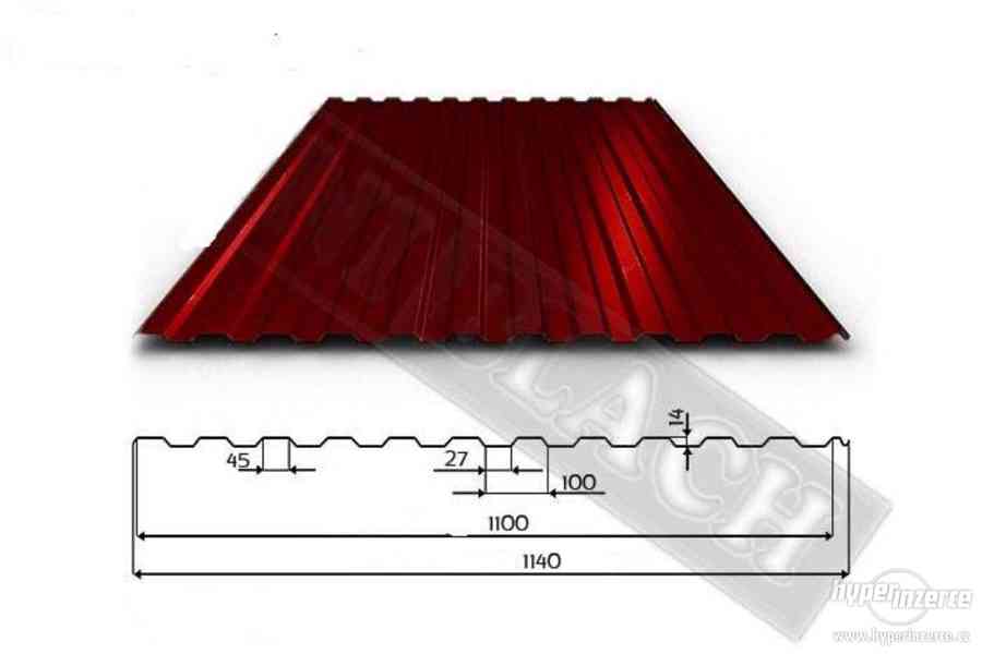 Trapézový plech T14 levně - foto 1