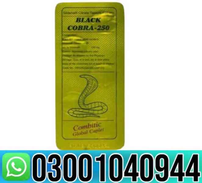 Black Cobra 250mg Tablets In Pakistan { 0300.1040944 } Shop - foto 1