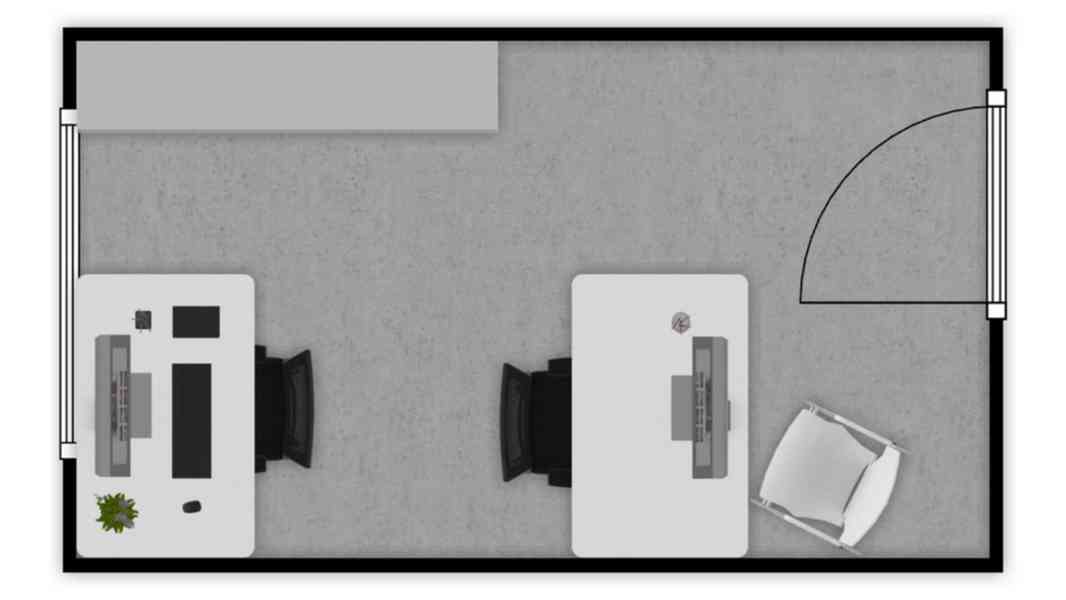 PRONÁJEM SVĚTLÉ A ÚTULNÉ KANCELÁŘE O CP CCA 12 M2, BRNO - foto 8