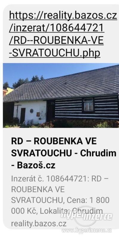 prodej roubenky - foto 1