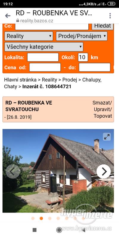 prodej roubenky - foto 3