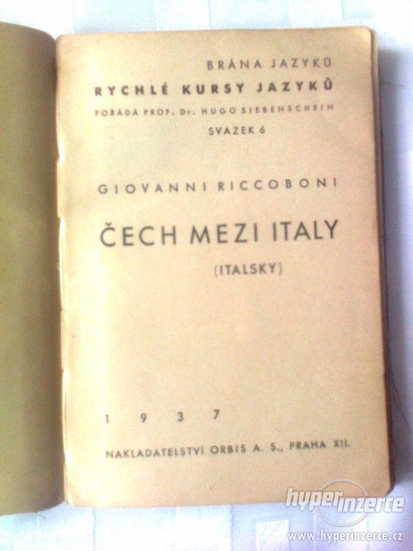 Italsky - Rychle kurzy jazyků z roku 1937. - foto 2