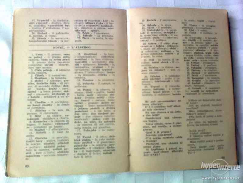 Italsky - Rychle kurzy jazyků z roku 1937. - foto 3