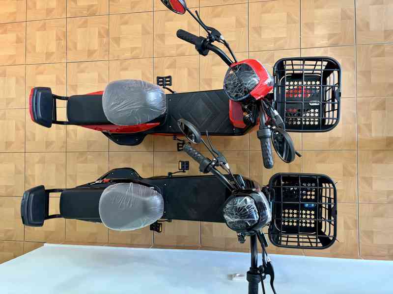 Nový elektrický skútr – bez řidičáku, záruka 2 roky, skladem - foto 7