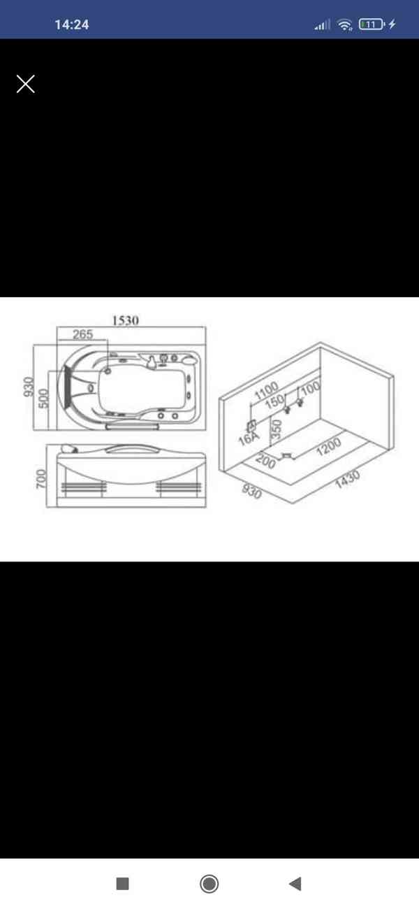 Hydromasážní vana s ohřevem  - foto 6