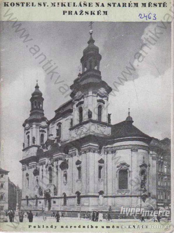 Kostel Sv. Mikuláše na Starém Měste Pražském 1949 - foto 1