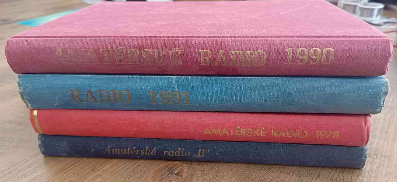 Amatérské rádio (108 ks)–časopisy, svázané ročníky a přílohy - foto 4