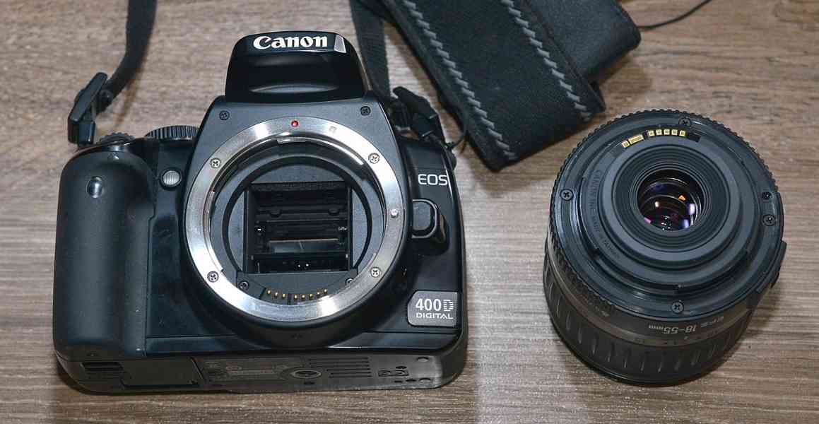 Canon EOS 400D + Objektiv EFS 18-55mm SanDisk 2GB* - foto 3