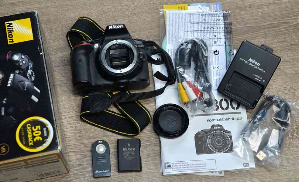 Nikon D5300 **24 MPix Full HDV*WIFI*GPS*6000 Exp. - foto 3