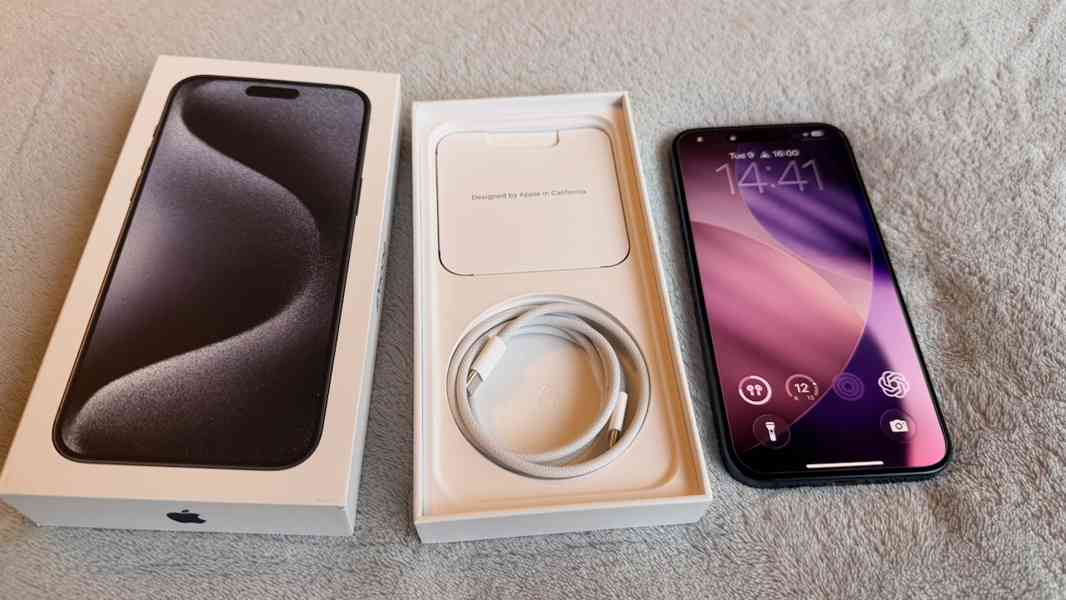 iPhone 15 Pro Max 256 GB Blue Titanium +BONUS - foto 10