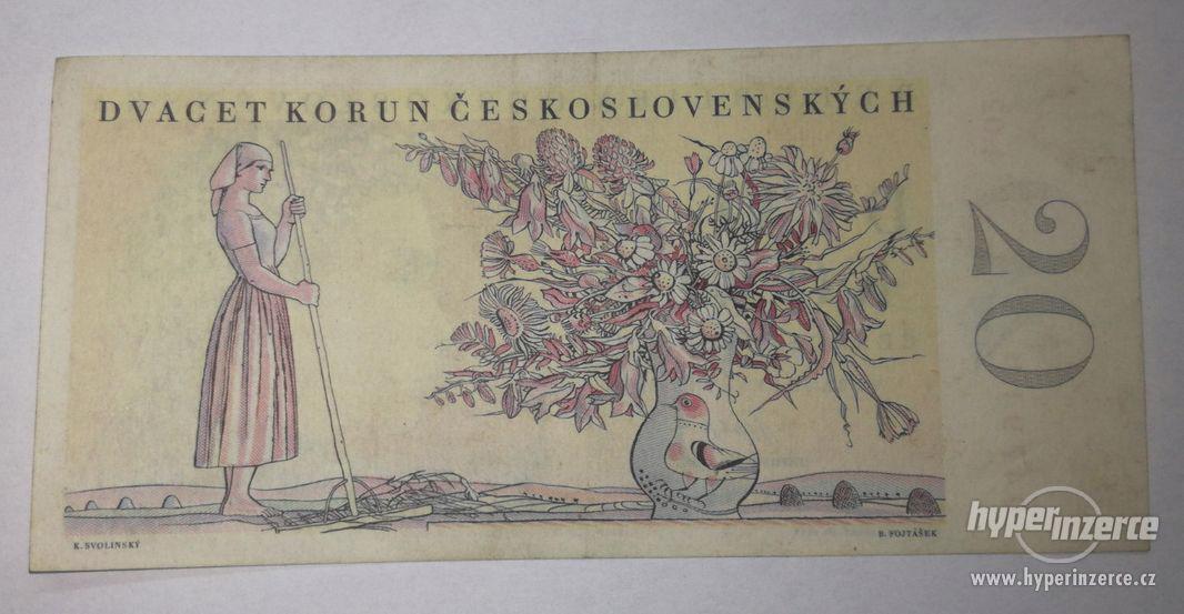 1949, 20 koruna, A 02, Československo - foto 2