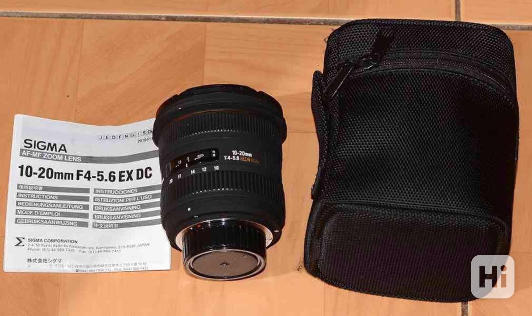 pro Nikon - SIGMA DC 10-20mm 1:4-5.6 HSM EX**ŠIROKOÚHLÝ - foto 1