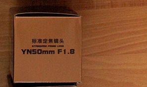 Objektiv 50mm F/1.8 - foto 1