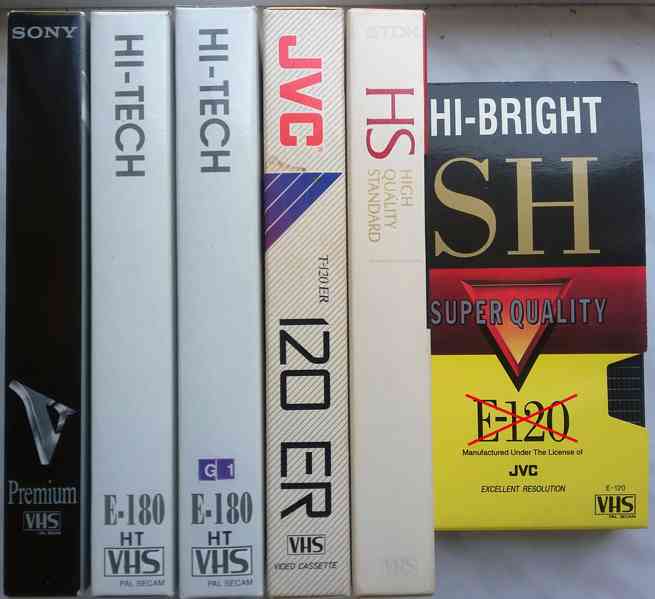 Prodám přes 50 ks videokazet VHS - foto 6