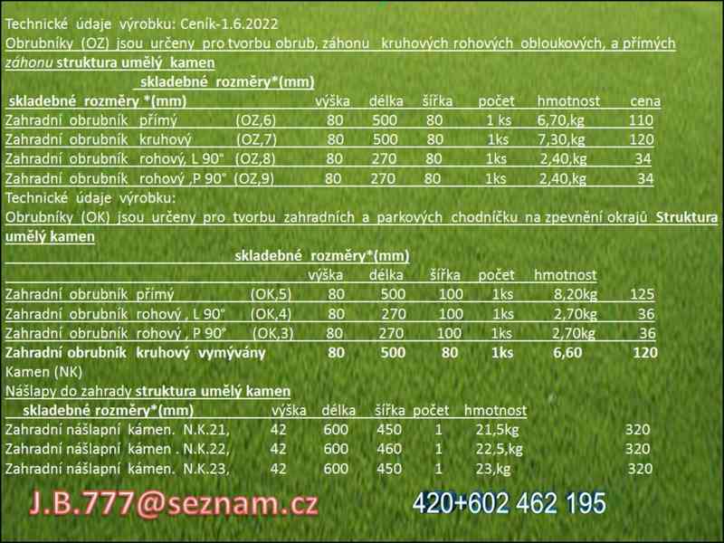 obrubník zahhradní - foto 20