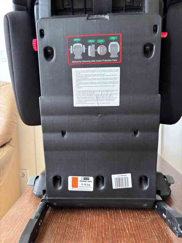 Dětská polohovatelná autosedačka "MONZA" - foto 3