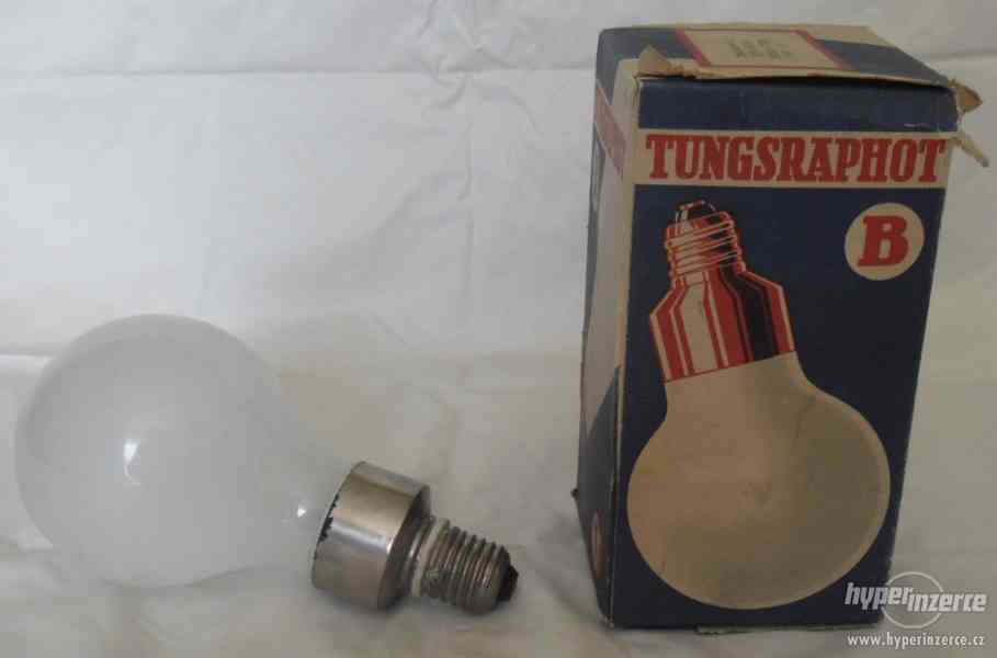 Historická žárovka Tungsraphot 500W - foto 1
