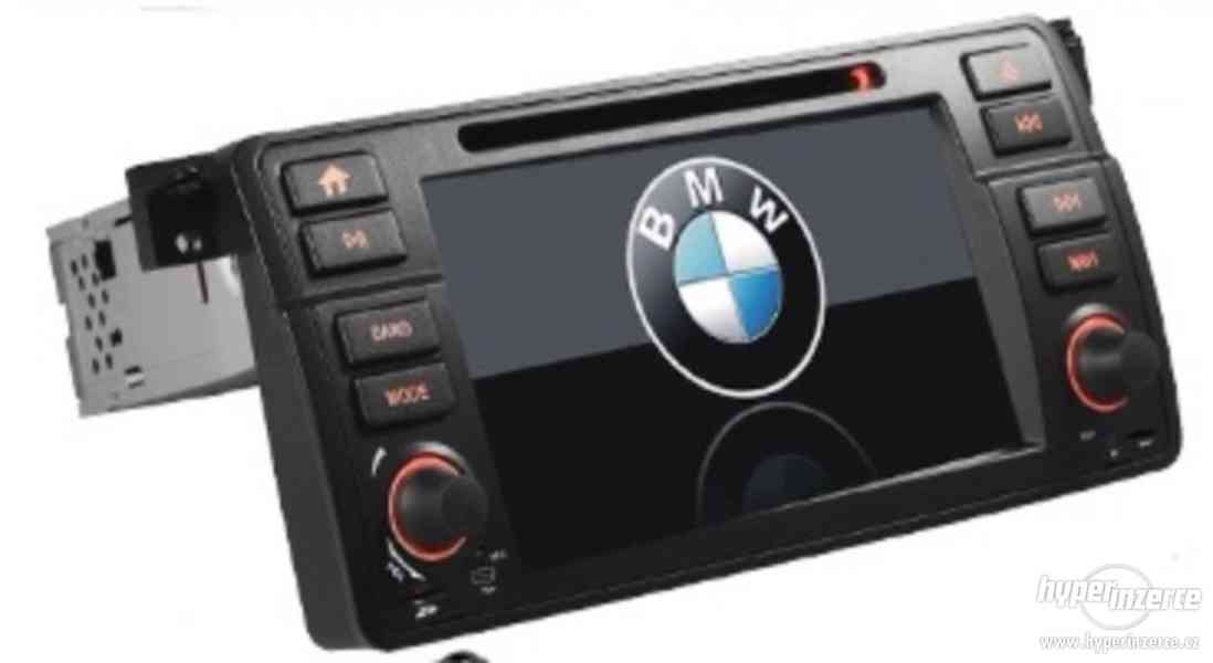 BMW E46 M3 2DIN DVD USB SD GPS navigace - foto 1