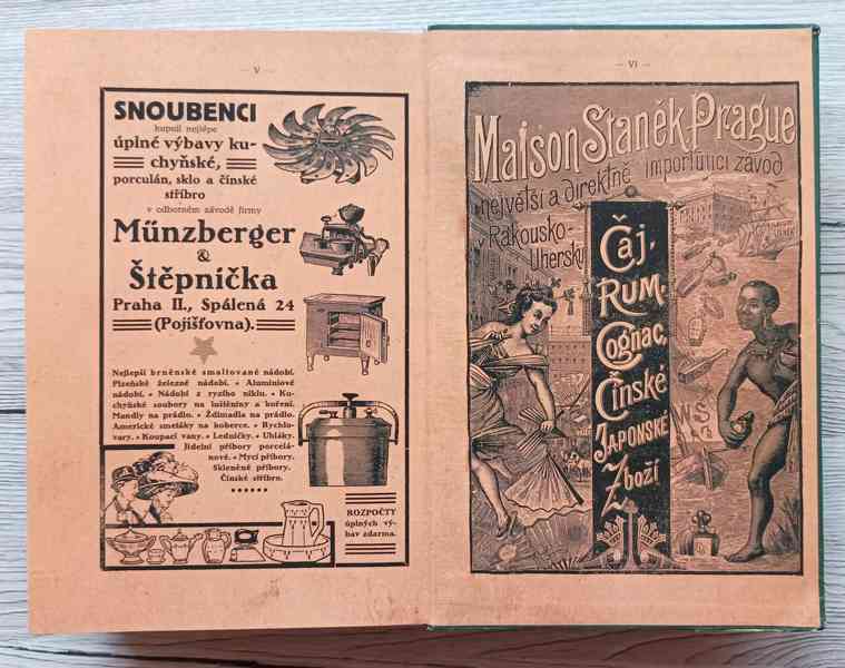 Rakousko Uhersko - kuchařská kniha z roku 1914, Domácnost - foto 19