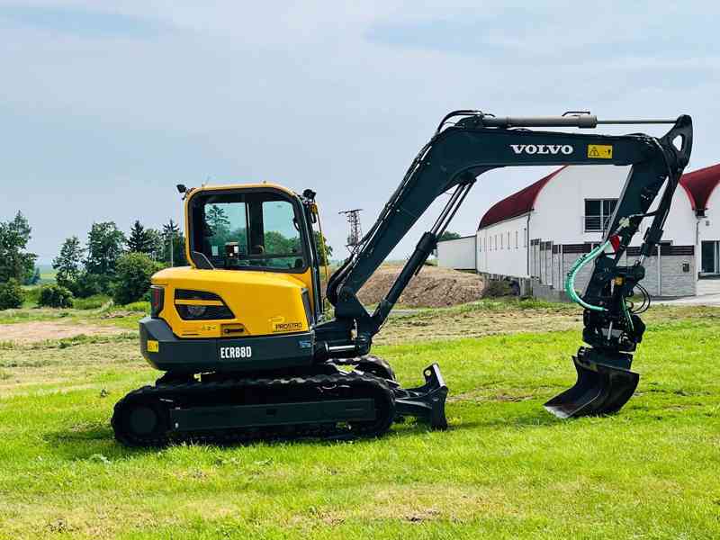 Pásové rypadlo Volvo ECR88D (Možnost leasingu) - foto 6