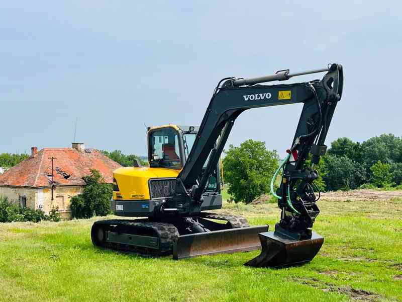 Pásové rypadlo Volvo ECR88D (Možnost leasingu) - foto 7