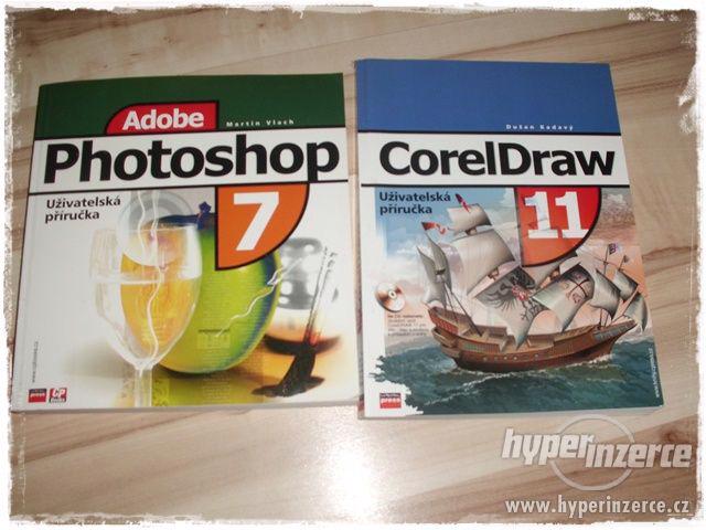 PC dvě knihy Corel, Photoshop - foto 1