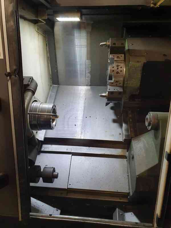 DOOSAN LYNX 2100A + ROBOTEC APC7 / soustruh CNC - foto 4